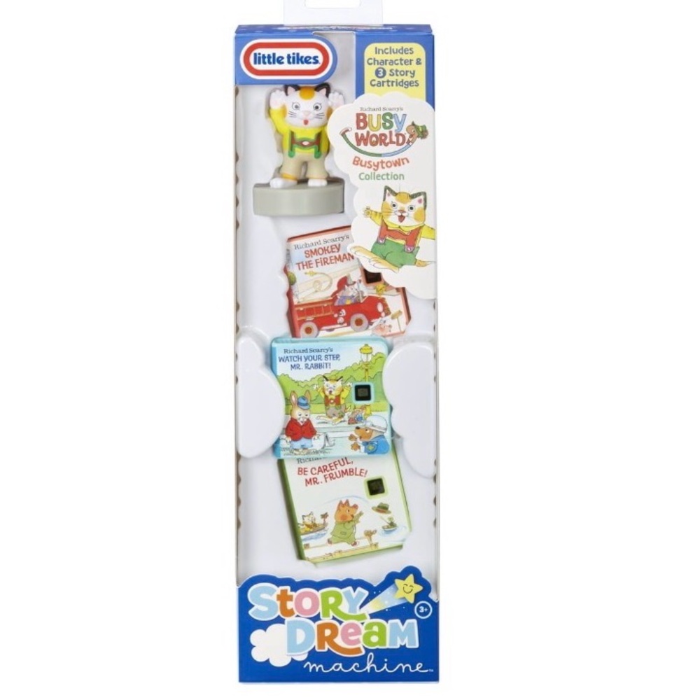 LITTLE TIKES Richard Scarry Story Dream Machine Busytown Story Collection. NEW